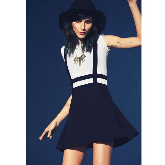 Urban Outfitters blue Suspender Cage Overall Skirt - Picture 2 of 8